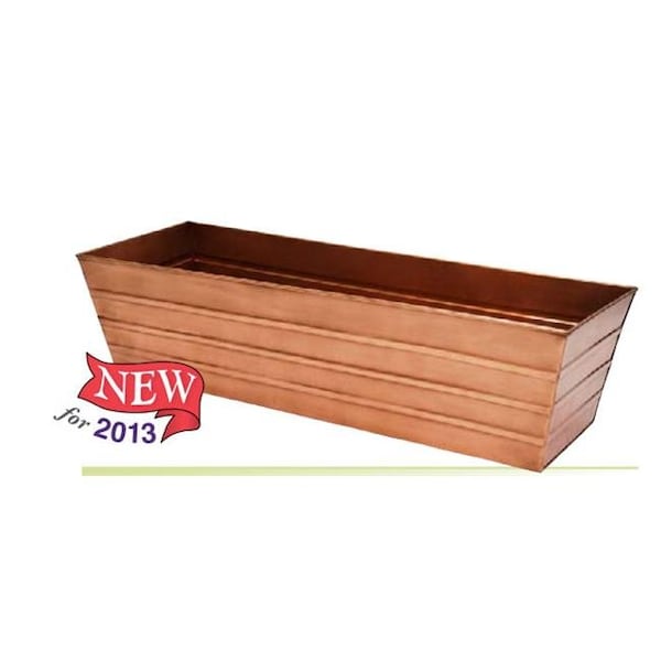 Achla Designs Achla C-08C Copper Plated Window Box - Small C-08C - main